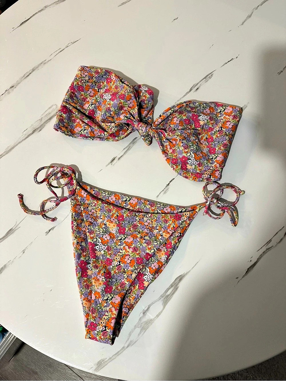Skatie Vera bottom and bandeau top size medium.